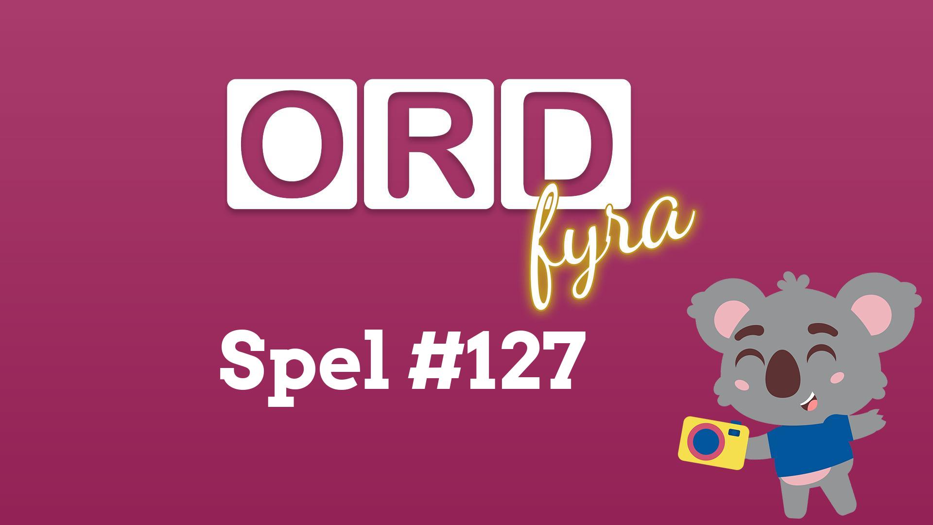 OrdFyra #127 - Grönt är skönt