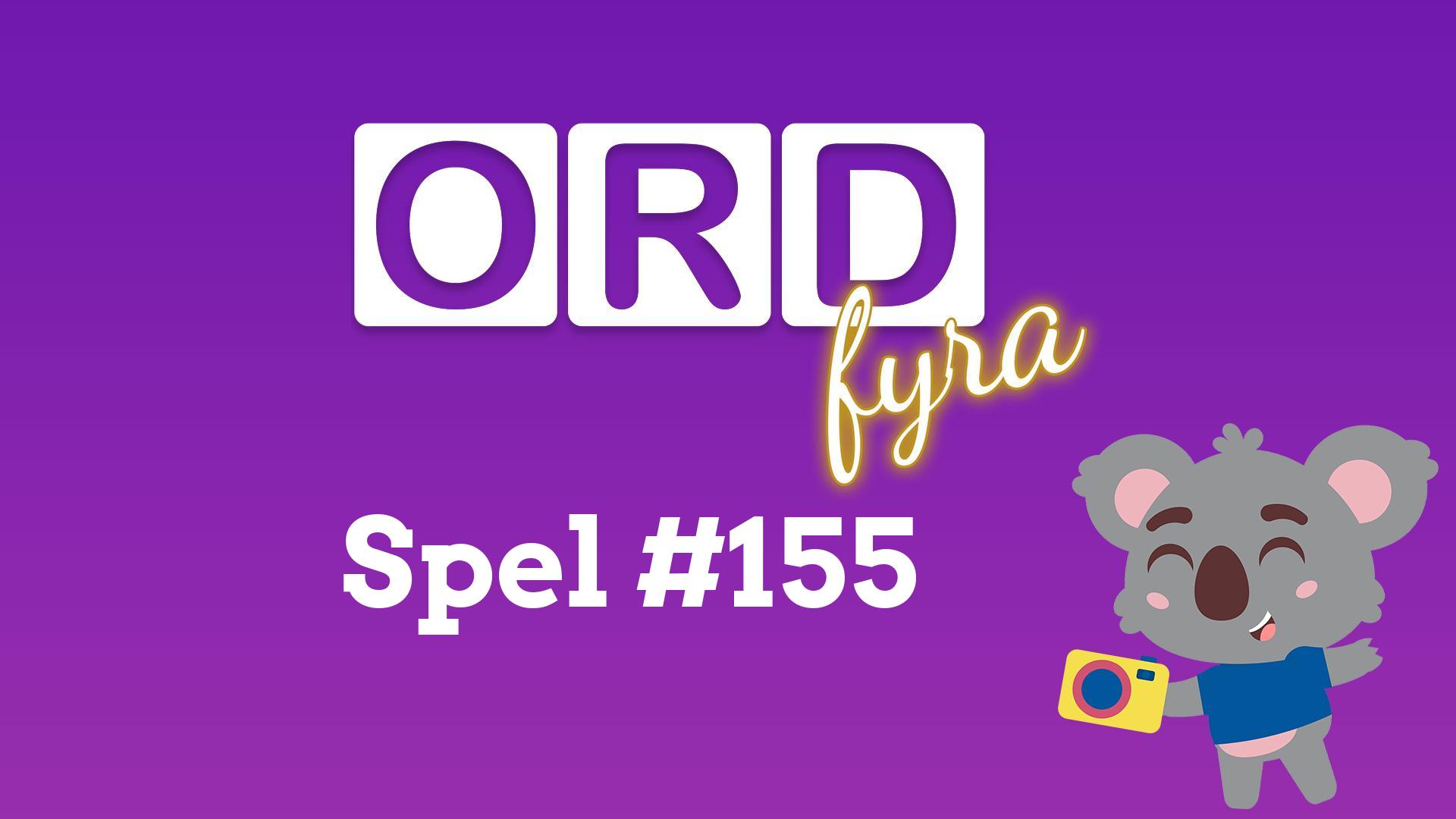 OrdFyra #155 - Upp i det blå